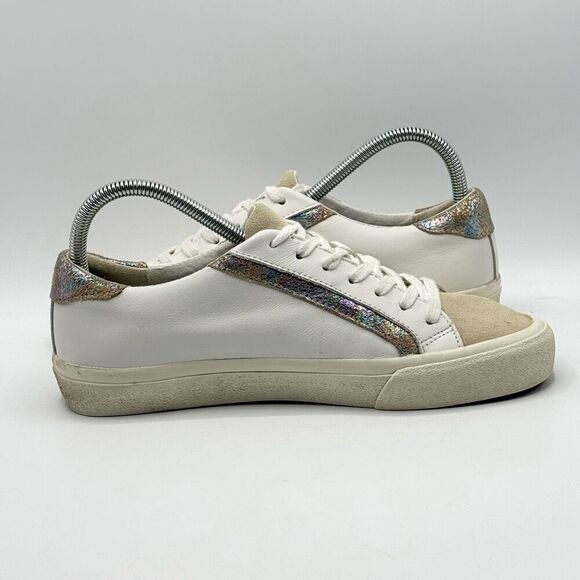 Madewell Sidewalk Sneakers in Iridescent Sand Multi - Women’s US 8.5M - Picture 7 of 11